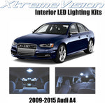 XtremeVision LED for Audi A4 2009-2015 (13 Pieces) Cool White Premium Interior LED Kit Package + Installation Tool