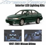 XtremeVision Interior LED for Nissan Altima 1997-2001 (3 Pieces) Cool White Interior LED Kit + Installation Tool