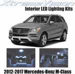 Xtremevision Interior LED for Mercedes-Benz ML-Class 2012-2017 (11 Pieces) Cool White Interior LED Kit + Installation Tool