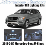 Xtremevision Interior LED for Mercedes-Benz ML-Class 2012-2017 (11 Pieces) Cool White Interior LED Kit + Installation Tool