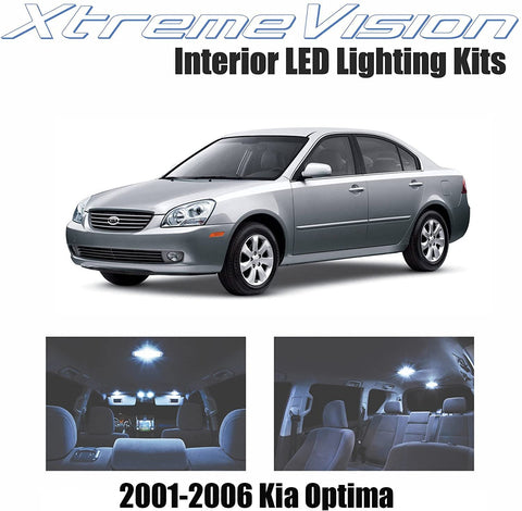 Xtremevision Interior LED for Kia Optima 2001-2006 (6 Pieces)