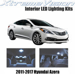XtremeVision Interior LED for Hyundai Azera 2011-2017 (7 Pieces) Cool White Interior LED Kit + Installation Tool