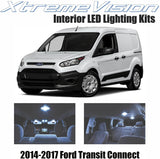Xtremevision Interior LED for Ford Transit Connect 2014-2017 (16 Pieces)
