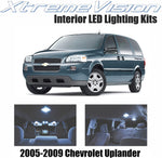 XtremeVision Interior LED for Chevrolet Uplander 2005-2009 (10 Pieces) Cool White Interior LED Kit + Installation Tool