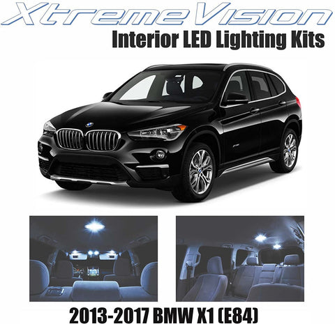 Xtremevision Interior LED for BMW X1 (E84) 2013-2017 (13 Pieces) Cool White Interior LED Kit + Installation Tool