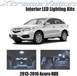 XtremeVision LED for Acura RDX 2013-2016 (7 Pieces) Cool White Premium Interior LED Kit Package +Installation Tool