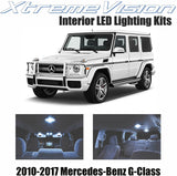 Xtremevision Interior LED for Mercedes-Benz G-Class 2010-2017 (14 Pieces) Cool White Interior LED Kit + Installation Tool