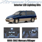 XtremeVision Interior LED for Mercury Villager 1999-2002 (9 Pieces) Cool White Interior LED Kit + Installation Tool