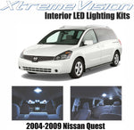 Xtremevision Interior LED for Nissan Quest 2004-2009 (11 Pieces) Cool White Interior LED Kit + Installation Tool