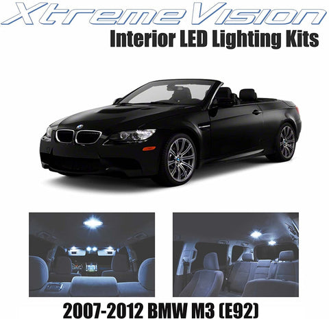 XtremeVision Interior LED for BMW M3 (E92) 2007-2012 (14 Pieces) Cool White Interior LED Kit + Installation Tool